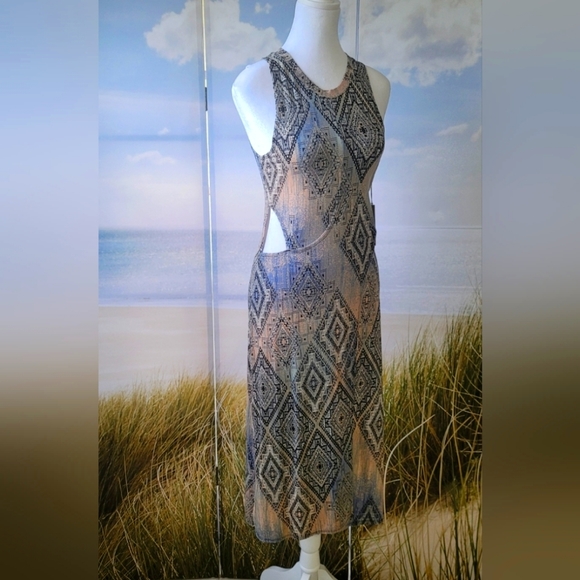 NWT Tart Modal Midi Cut-Out Dress - Picture 2 of 12